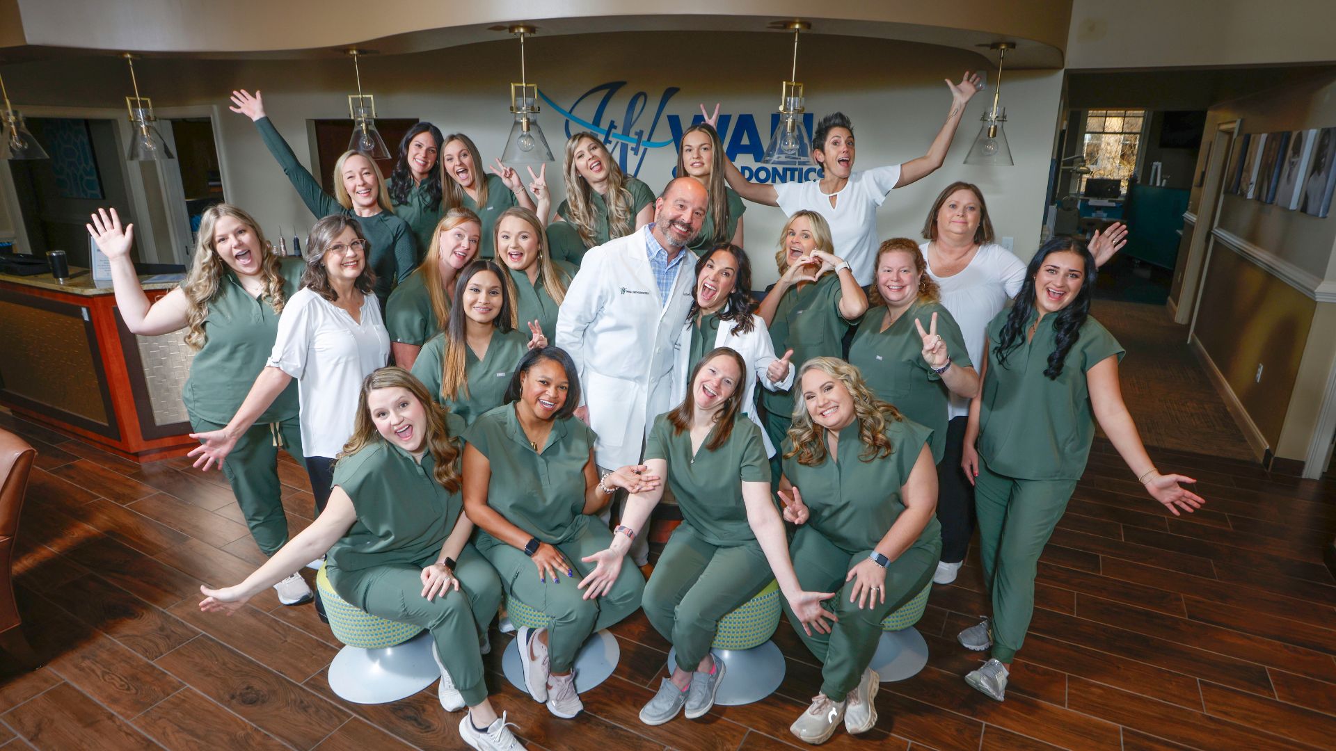 Orthodontic team at Wall Orthodontics in Statesboro GA